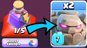 Boosted Troops Spell Clash Of Clans New Spell Youtube