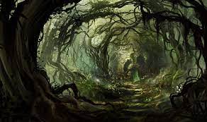 Follow The Roots Marko Drazic Fantasy Landscape Fantasy Forest Fantasy Art
