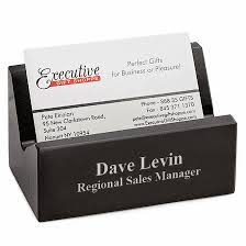 Montblanc sartorial hard shell steel business card holder black leather 116390. Black Marble Personalized Desktop Business Card Holder Executive Gift Shoppe