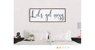 Inspiration for a coastal gray floor, vaulted ceiling and wood wall bedroom remodel in miami with gray walls just an idea for the retreat. Get Cozy Master Bedroom Decor Housewarming Gift Handmade Gift Cozy Sign Winter Decor Wood Sign Farmhouse Decor Bedroom Wall Decor Home Living Home Decor 330 Co Il