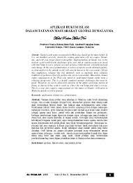 Sebelum datangnya penjajah, hukum islam yang berlaku di malaysia adalah hukum islam bercampur hukum adat1. Isu Murtad Dalam Kalangan Masyarakat Islam Di Malaysia Soolacsy