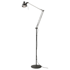 Antifoni Floor Reading Lamp Black Ikea Lamp Head And Arms Are Adjustable Making It Easy To Light Where You Want It Ikea Floor Lamp Floor Lamp Ikea Lamp