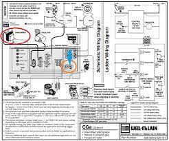 Some installers may use 20 awg copper thermostat wire. How To Connect Thermostat C Wire To Weil Mclain Cga Boiler Home Improvement Stack Exchange