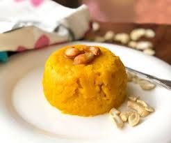 Mango Kesari Recipe Mango Sooji Halwa Mango Sheera Recipe Recipes Desserts Custard Recipes