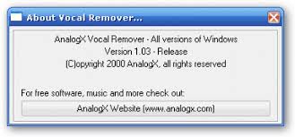 Best vocal remover app aslo knows as karaoke maker. Vocal Remover 2 0 Download Free Vocalremover Exe