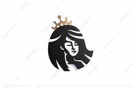 The Princess Or Queen Logo Beauty Logo Design Beauty Logo People Logo
