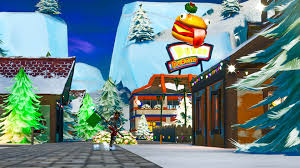 The durr burger can be found just to the west of weeping woods. Durrr Burger Saves Christmas Fortnite Creative Map Code Dropnite