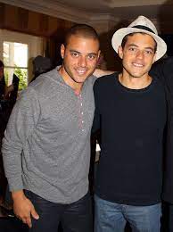 Rami malek has an identical twin brother named sami. Sam Rami Malek Twins Celebrity Twins Sami Malek Rami Malek Twin