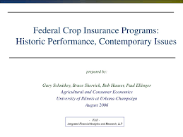 Maybe you would like to learn more about one of these? Ppt Federal Crop Insurance Programs Historic Performance Contemporary Issues Powerpoint Presentation Id 5433256