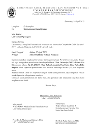 Surat rekomendasi tersebut sedikit banyaknya akan membantu anda untuk bisa mendapatkan beasiswa sesuai dengan keinginan anda. 21732 Surat Rekomendasi Beasiswa Vietnam National University 1 Nov