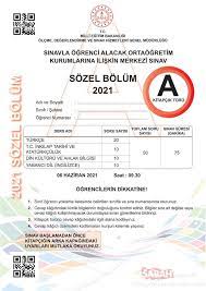 Sınav sonrası da milli eğitim bakanlığı tarafından 2021 lgs soru ve cevapları yayınlandı. Bz5wv1z2gdxcqm