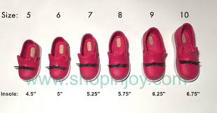 Mini Melissa It Loafer Size Chart Minimelissa Sizechart