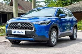 The toyota corolla cross is finally here in malaysia. Ytf8vkzvat7rim