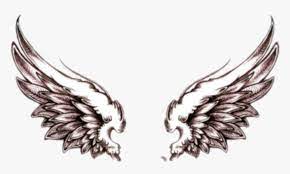 Incorporating an angel or other religious symbology into your wings tattoo is a good method of adding further meaning to your body art. Back Of Neck Tattoo Mens Png Download Angel Wings Tattoo Design Transparent Png Kindpng