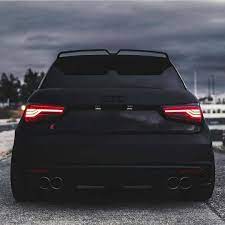 Full Black Audi S1 Audi Black Audi Dream Cars