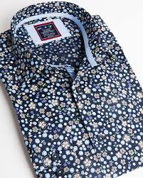 Tropical leaves and flowers in the night style for men's prints. 404 Not Found Mode Homme Mode Chemise Homme