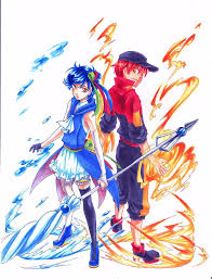 Watergirl And Fireboy Fireboy And Watergirl Zelda Characters Cartoon