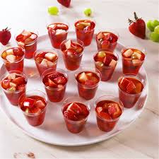 Warning Sangria Jell O Shots Are Dangerously Good Video Recipe Video Shot Recipes Jello Shot Recipes Yummy Drinks