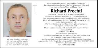 Traueranzeige von Richard Prechtl vom 27.10.2024