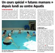 Succes Pour La Premiere Seance De Preparation A La Naissance En Piscine Clinique Saint Ame