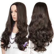 Please note that this is a simplified experiment for those interested in seeing what their hair might do when styled with common wavy/curly techniques for the first time. Finishing Touch Synthetic Curly Wavy Hair Wig Usage Personal Parlour Rs 55 Inch Id 18051527397