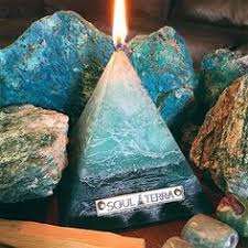 30 Pyramid Candle Ideas Pyramid Candle Candles Crystal Candles