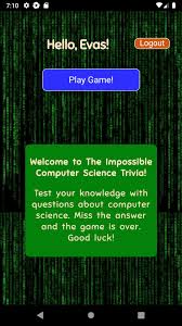 Built by trivia lovers for trivia lovers, this free online trivia game will test your ability to separate fact from fiction. The Impossible Computer Science Trivia For Android Apk Download