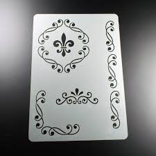Bastelvorlagen zum ausdrucken kostenlos schablonen zum ausdrucken als pdf basteln vorlagen kostenlos ausdrucken.mit unserer krone vorlage zum ausdrucken wird das basteln enspannter. Schablone Ornament Borduren Fleur De Lis Bo25