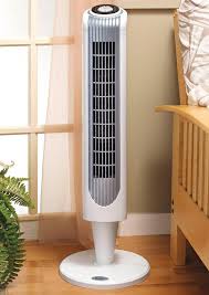 Amazon Com Holmes Ht38r Oscillating Pedestal Tower Fan With Remote Control White Standing Fans Room Fan Wall Fans