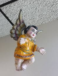 Thou hast walked up and down in the midst of the stones of fire. Hanging Cherub 14 Inches From Wing Tip To Toe Picture Of Galeria Eugenio Mexico City Tripadvisor
