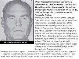 Thomas Henry “Hank” Killam (1922-1964)