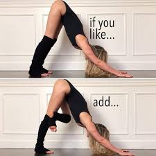 If You Like Downward Facing Dog Add A Figure Four Leg To Work Into Your Hips Press The Ground Away Lift Your Yoga Asanas Yoga Women Yoga Pilates