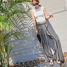 Ecaterina andronescu, despre prelungirea vacantei de vara: 2017 Chic Stil Boho Hippie Pantaloni Femei Etnice Pantaloni Vacanta De Vara Pe Plaja Vintage Largi Picior Lung Trib Pantaloni Kk089 Q Unitsprices News
