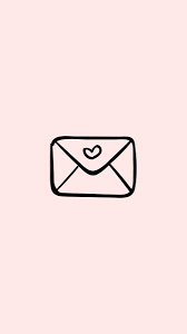 Instagram Highlight Icon Blush Pink Email Mail Heart In 2020 Cute App App Pictures Iphone Icon