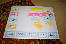 Welcome to the official jeopardy! Homemade Jeopardy Board Thirty Something And Fabulous