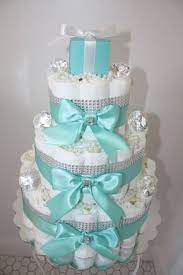 Change The Ribbon To Pink And Bling To Gold Baby Girl Diaper Cake Baby Shower Diaper Cake Baby Shower Party Decorations