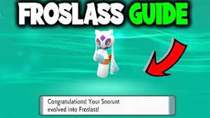 How To Evolve Snorunt Into Froslass On Pokemon Brilliant Diamond And  Shining Pearl - Youtube