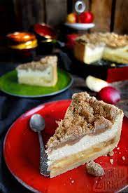 Preheat oven to 350 degrees f. Apfelkasekuchen Mit Knusprigen Zimtstreusel Zungenzirkus