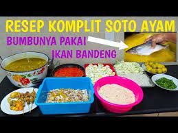 Soto Ayam Jeroan Resep Komplit Dari Bumbu Kuah Koya Sambal Semua Bikin Sendiri Youtube Di 2021 Makanan Resep Resep Masakan