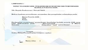 Laporan tersebut berfungsi sebagai bentuk tanggung jawab sekaligus bukti bahwa seseorang sudah mengikuti kegiatan. Penjaringan Kesehatan Dan Pemeriksaan Berkala Ppt Download