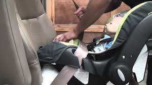 Evenflo Embrace Infant Car Seat Installation Without The Base Youtube