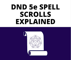 Dnd 5e Spell Scrolls Explained 2020 The Gm Says