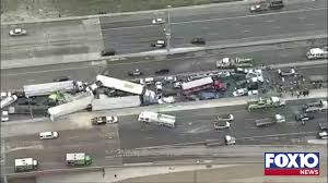 Up to 100 cars were involved in the crashes. At Least 5 Killed In 75 100 Vehicle Pileup Crash On I 35w In Fort Worth Fox10tv Com