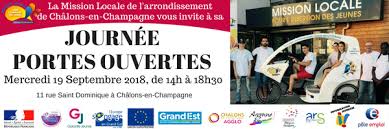 Emploi Portes Ouvertes A La Mission Locale De Chalons En Champagne Le 19 Septembre De 14h A 18h30 Jeun Est