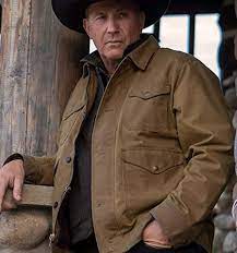 Pin By Leather On Https Celebritycloset Home Blog Kevin Costner Yellowstone Jackets