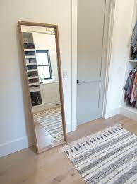 Router tool (if you want your mirror to sit in the frame) stain and/or matte sealer or polyurethane (i didn't use any but in case you decide to stain yours) kreg jig (not required but very handy) Full Length Mirror Rogue Engineer