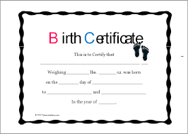 Expecting a baby to with the help of a neat birthday certificate template, you can have a remembrance of the birth of. Birth Certificate Template 06 Templatehub