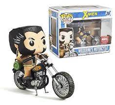 Funko Pop Rides Marvel Wolverine S Motorcycle 26 Exclusive Mint Condition Funkopop Collectibles Pop Figurine Funko Pop Dolls Funko Pop Toys