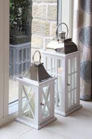 Maybe you would like to learn more about one of these? Pacific Lifestyle Lanterns Decor Wood Lantern Decor White Wooden Lantern