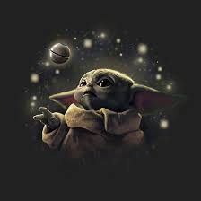 The Baby With Ball Baby Yoda Funart Yoda Wallpaper Star Wars Wallpaper Star Wars Art